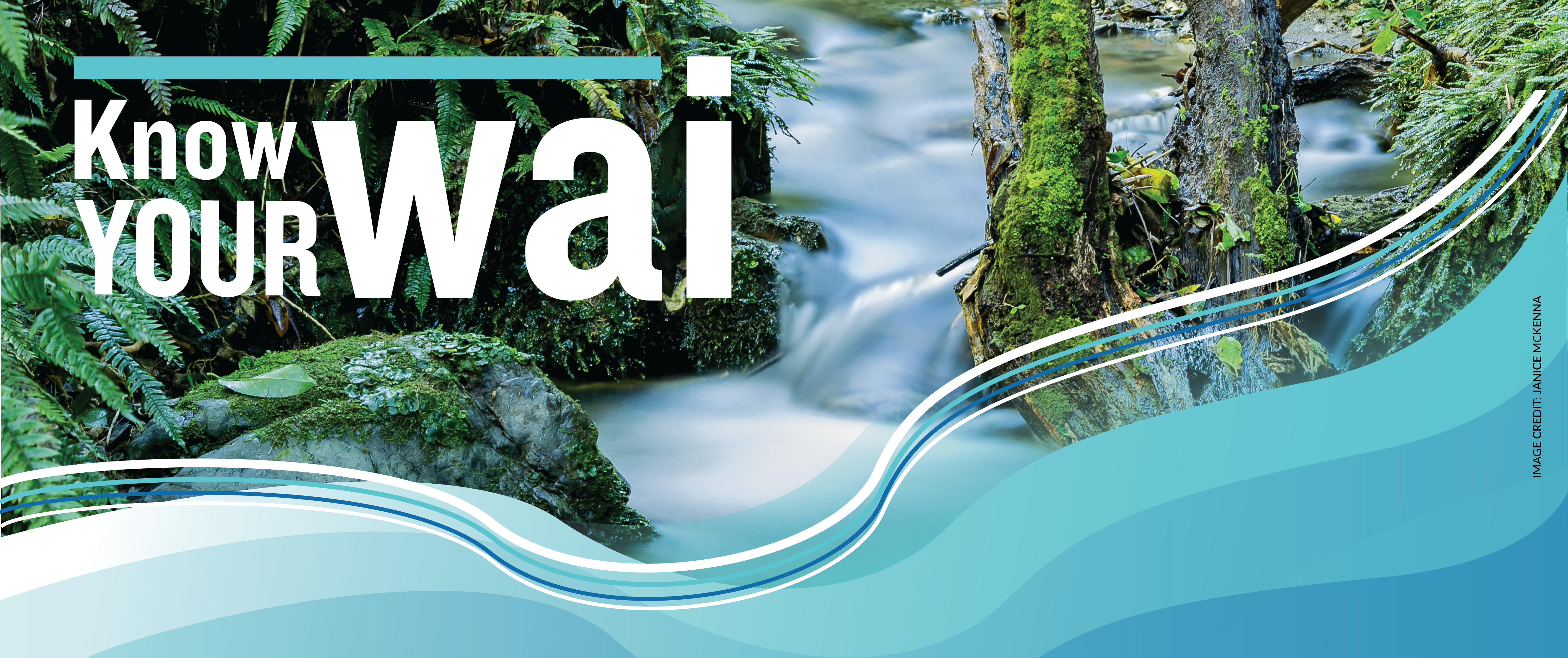 Know your wai - fresh water stream with fast flowing water